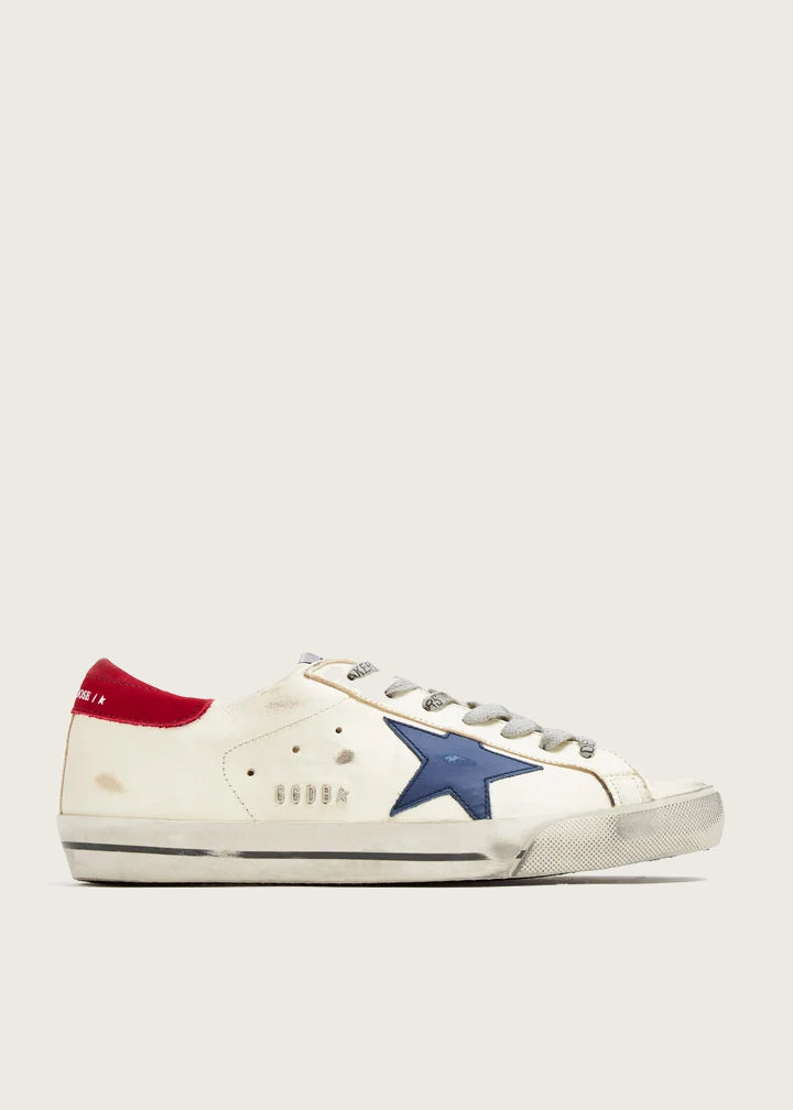 Tenis Golden Goose Super Star Nappa Leather Star Metal Lettering Hombre