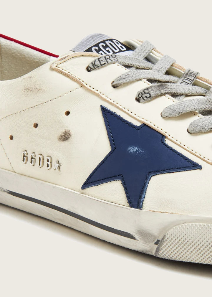 Tenis Golden Goose Super Star Nappa Leather Star Metal Lettering Hombre