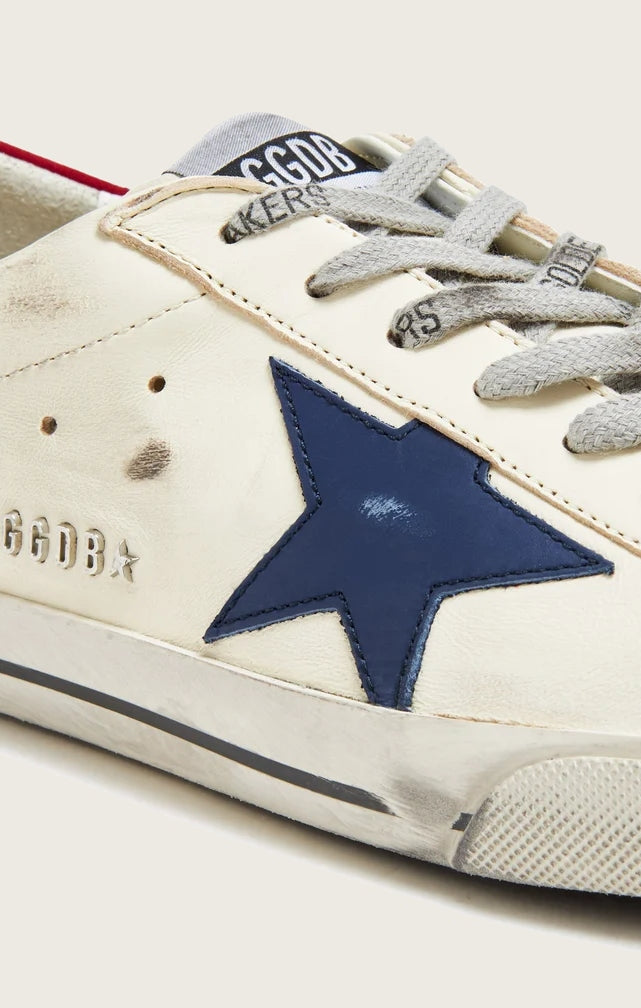 Tenis Golden Goose Super Star Nappa Leather Star Metal Lettering Hombre GOLDEN GOOSE TENIS Malva CO
