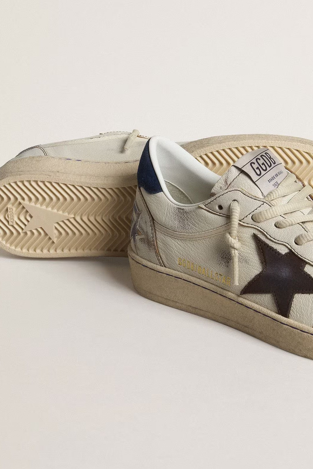 Tenis Golden Goose Ballstar Nappa Nabuk Star Hombre GOLDEN GOOSE TENIS Malva CO