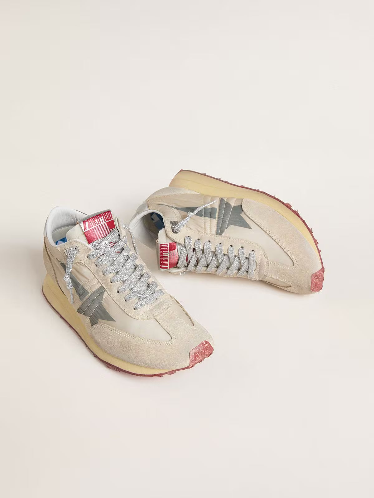 Tenis Golden Goose Running Marathon Nylon Upper Suede Mujer GOLDEN GOOSE TENIS Malva CO