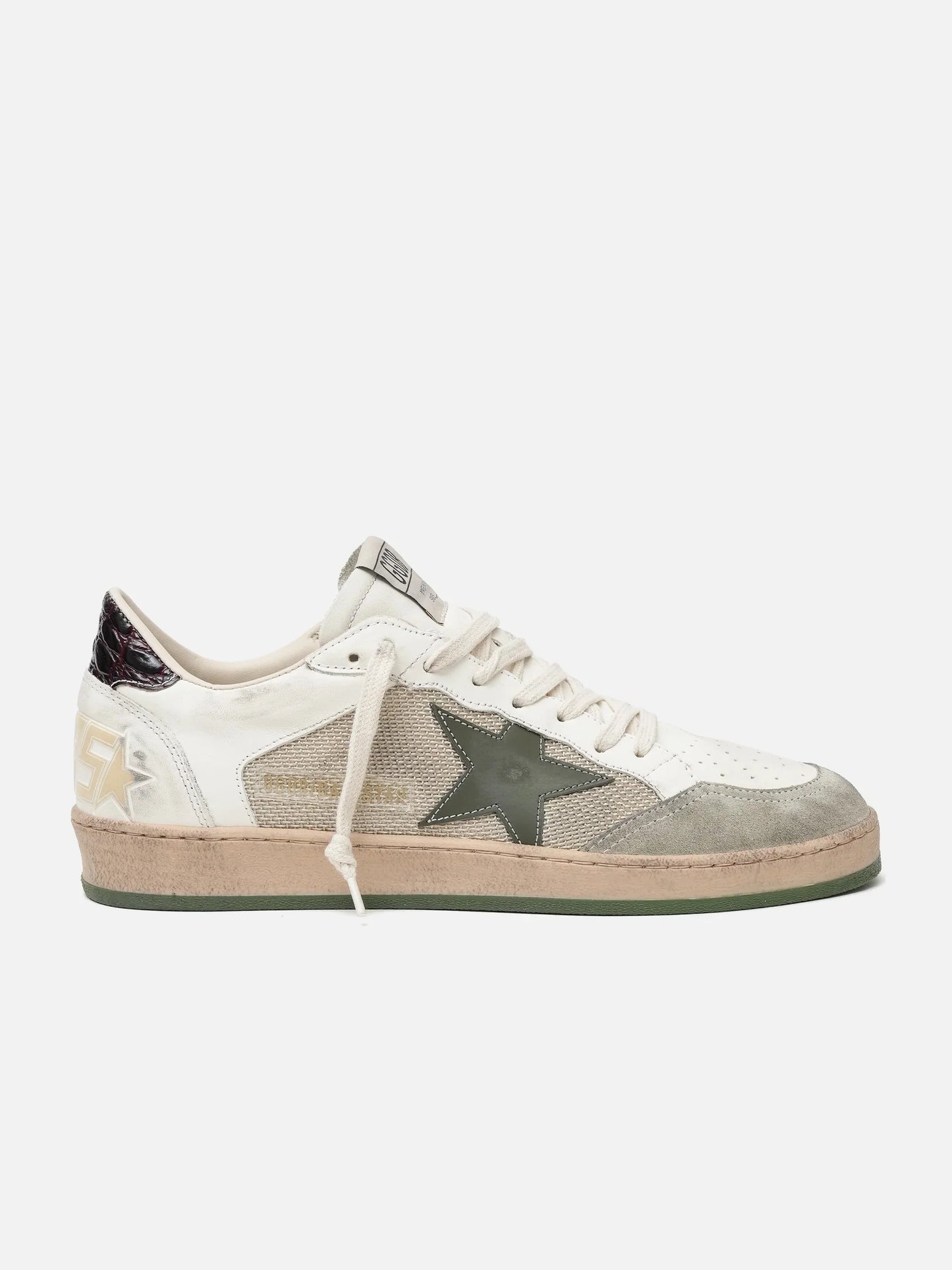 Tenis Golden Goose Ballstar Net And Leather Star Hombre