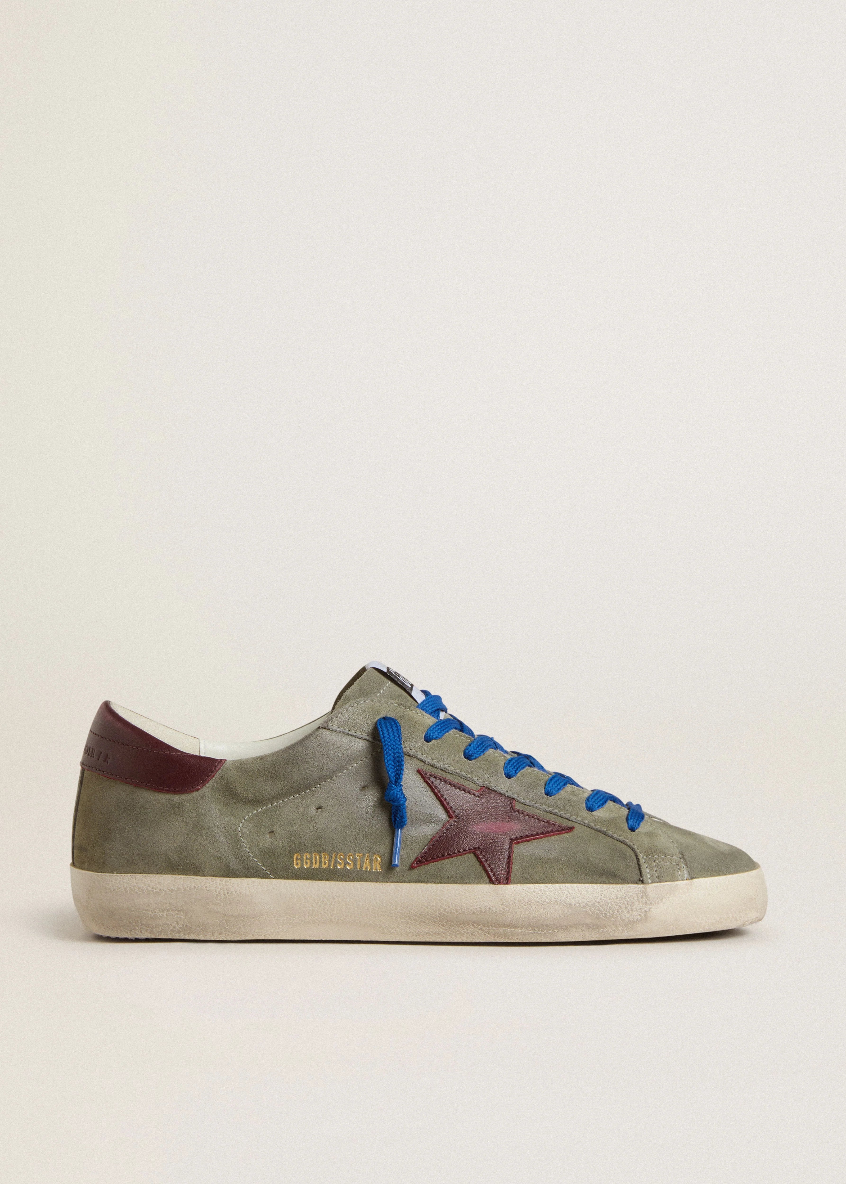 Tenis Golden Goose Super Star Suede Leather Star Hombre