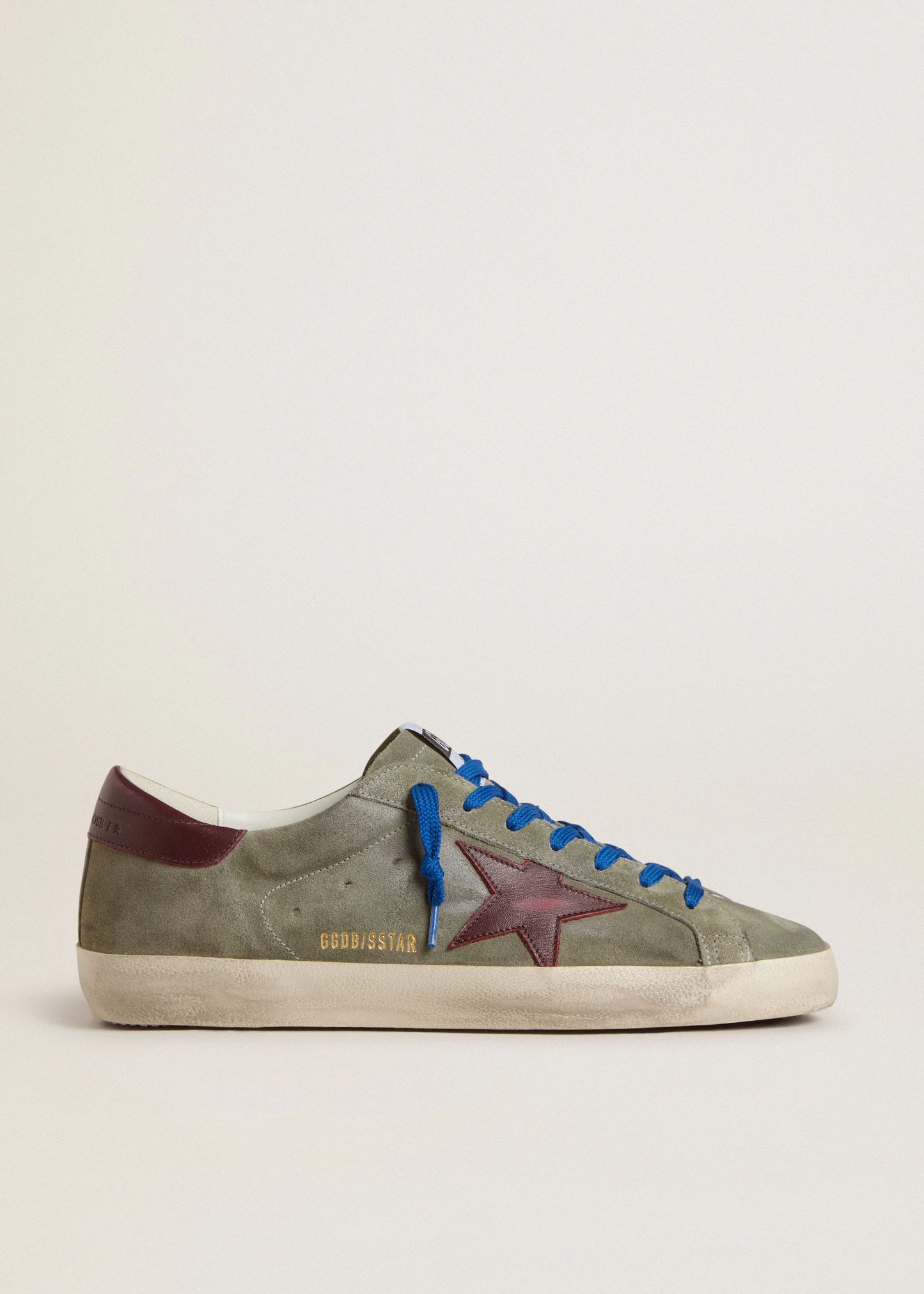 Tenis Golden Goose Super Star Suede Leather Star Hombre