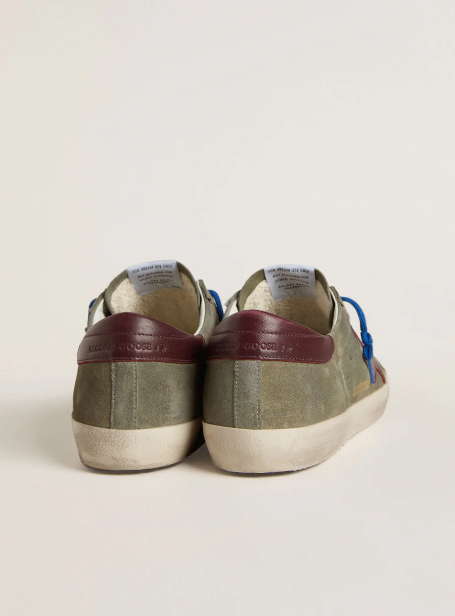 Tenis Golden Goose Super Star Suede Leather Star Hombre