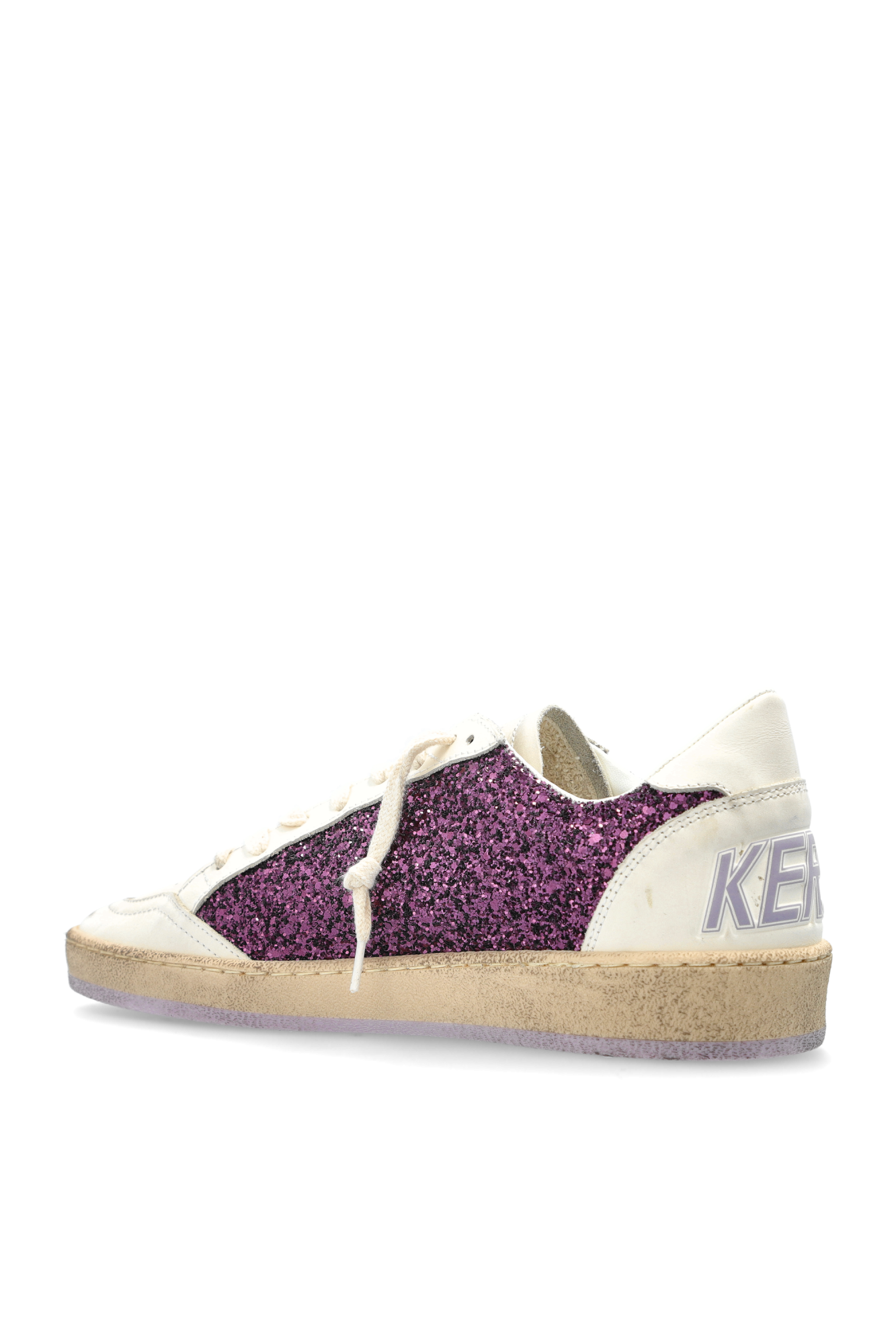 Tenis Golden Goose Ballstar Glitter Leather Star Mujer