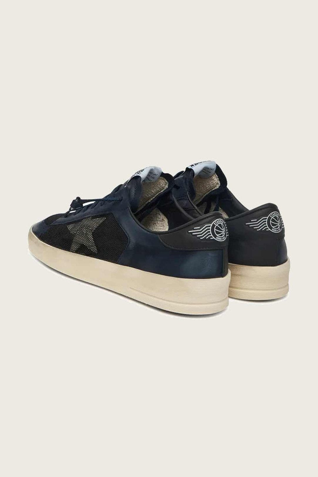 Tenis Golden Goose Stardan Suede Leather Mesh Hombre