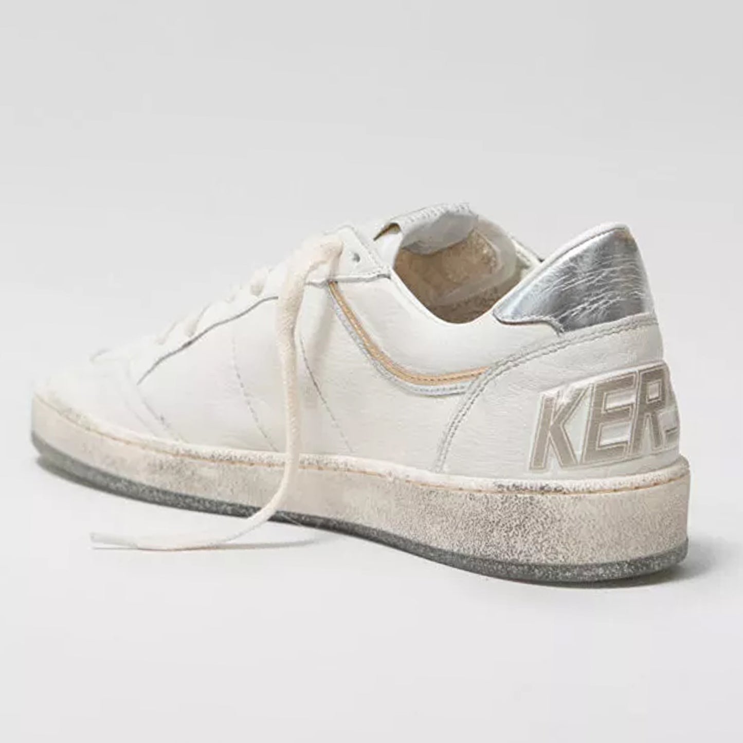 Tenis Golden Goose Ball Star Nappa Laminated Star And Heel Mujer GOLDEN GOOSE TENIS Malva CO