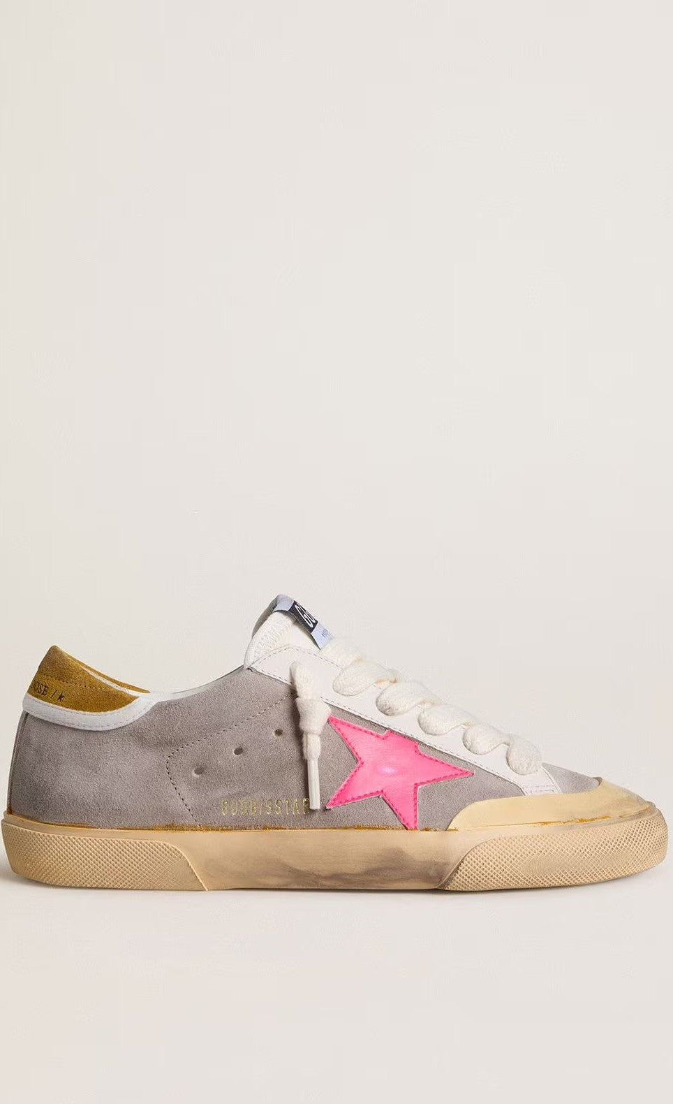 Tenis Golden Goose Super Star Suede Nylon Tongue Leather Star Mujer