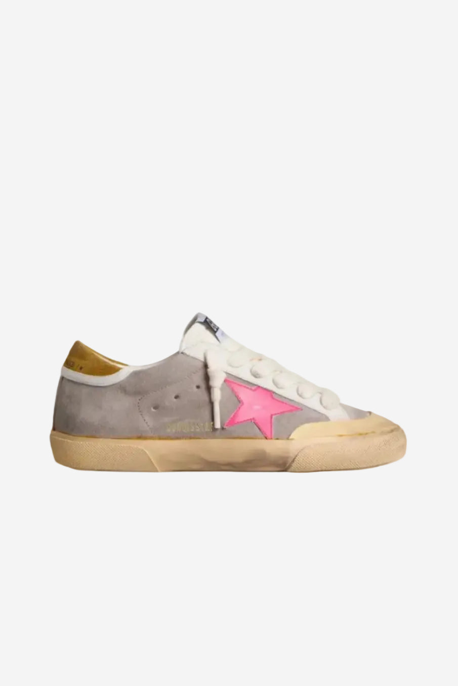 Tenis Golden Goose Super Star Suede Nylon Tongue Leather Star Mujer