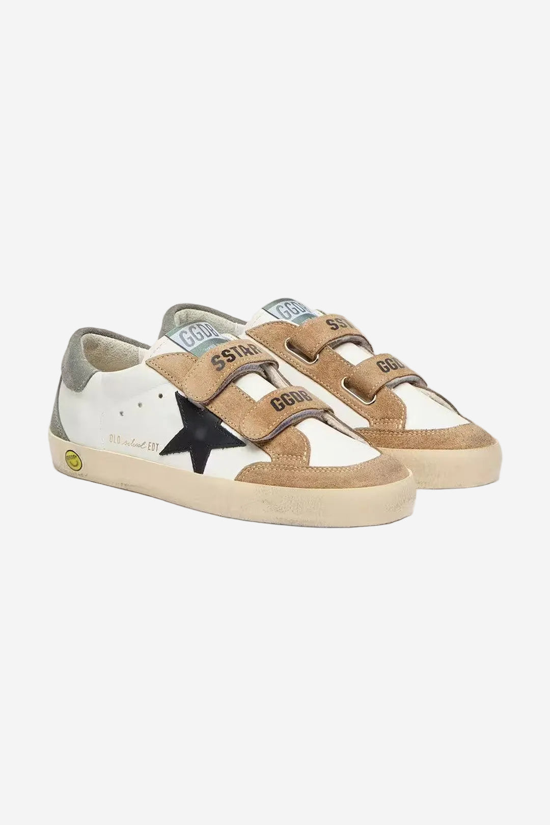 Tenis Golden Goose Kids Old School Leather Penstar Strap