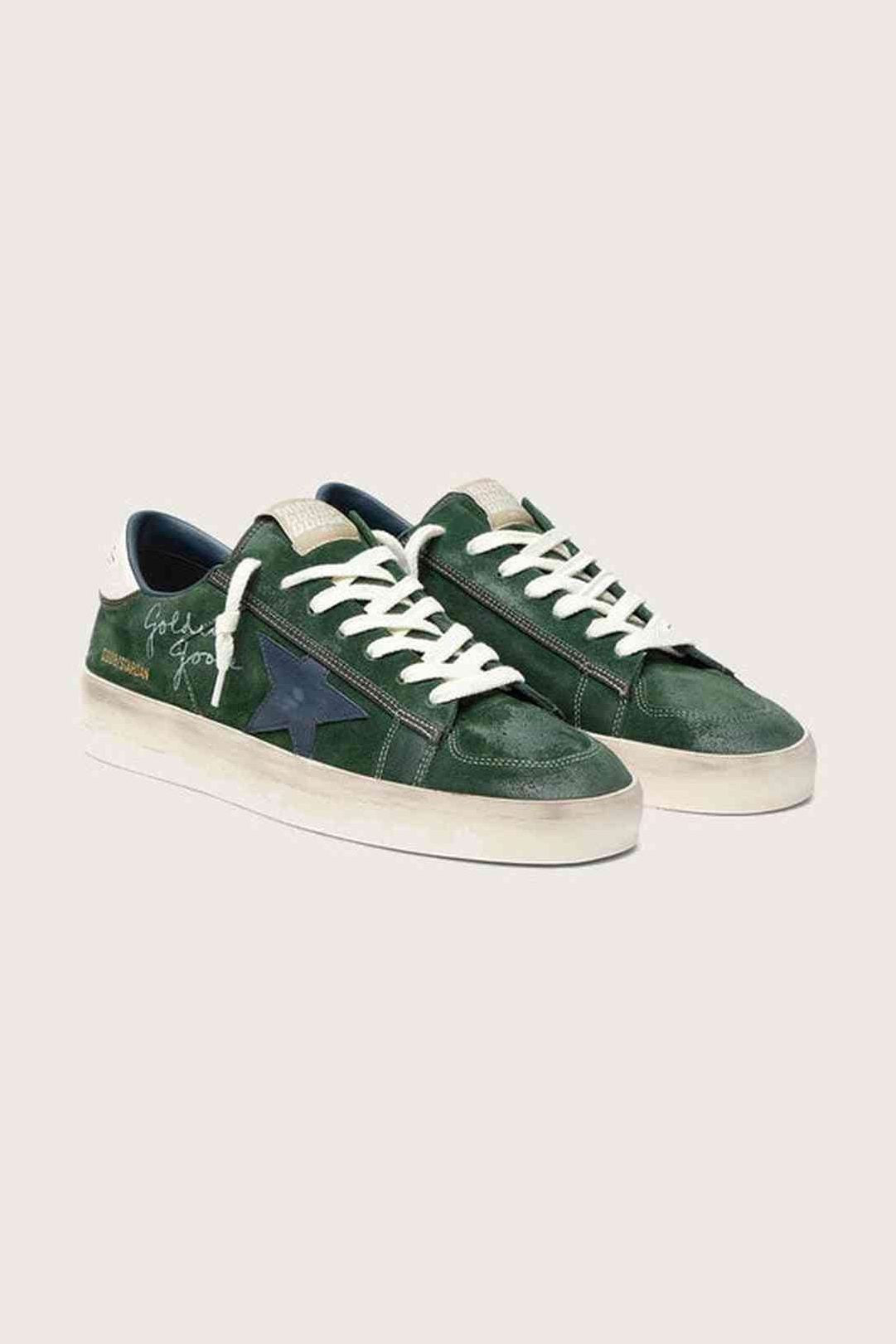 Tenis Golden Goose Stardan  Suede Leather Star Hombre
