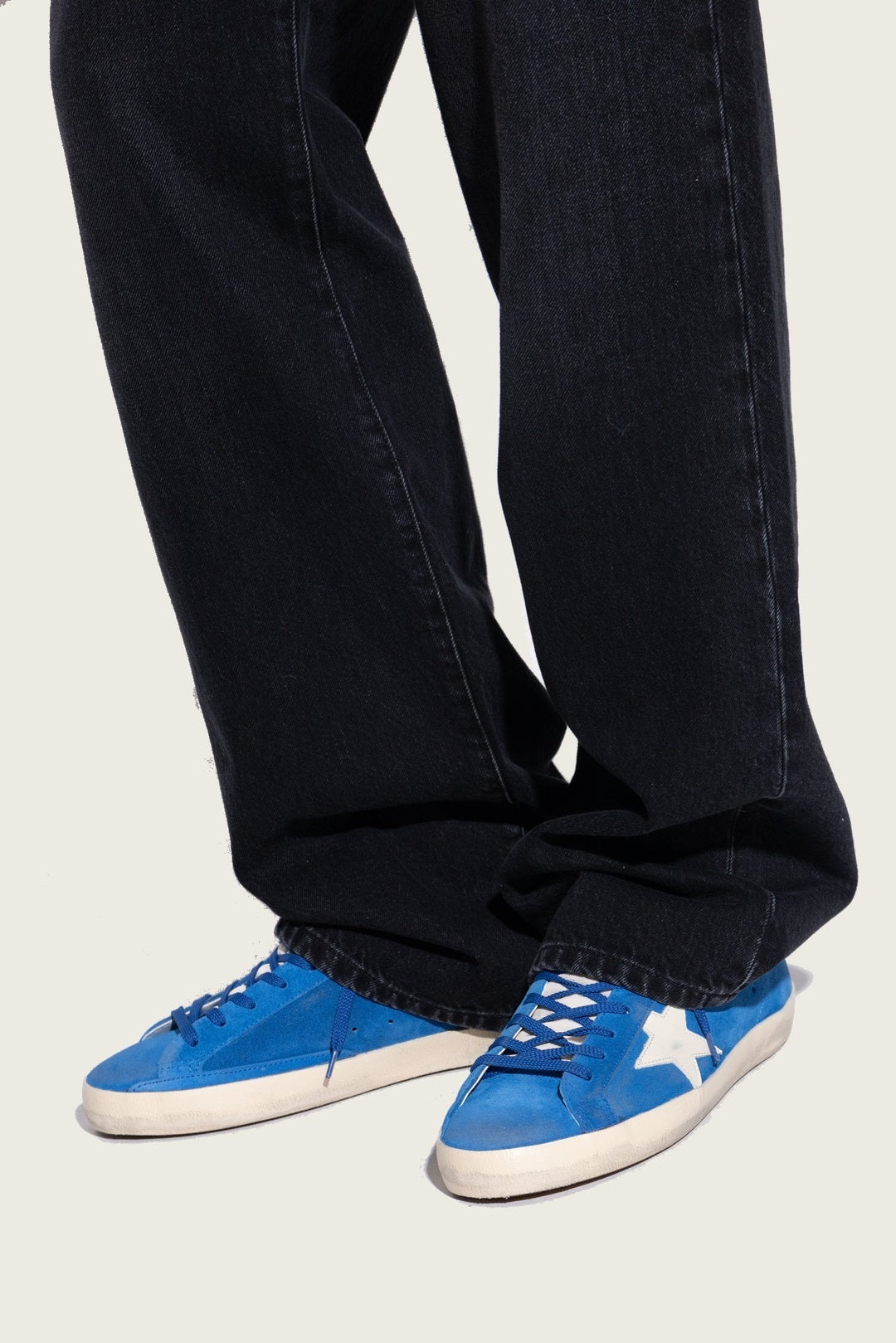 Tenis Golden Goose Super Star Suede Leather Hombre
