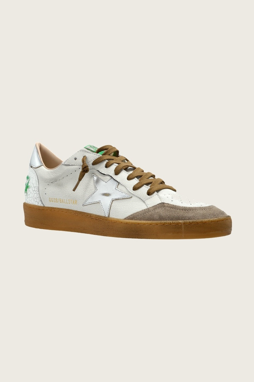Tenis Golden Goose Ballstar Nappa  Suede Laminated Star Hombre