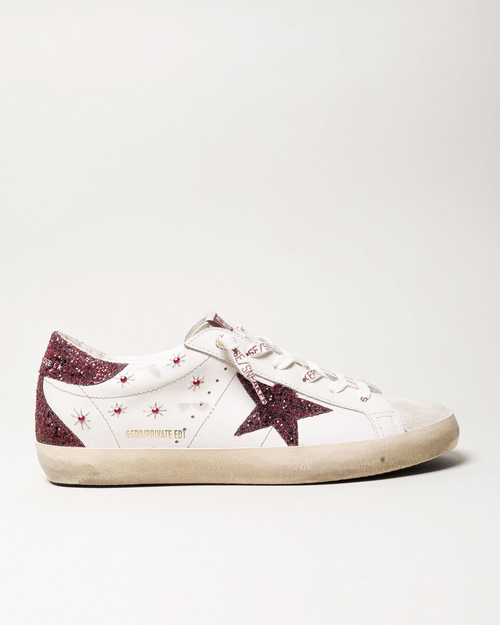 Tenis Golden Goose Super Star Suede Embroidery Laminated Star Mujer