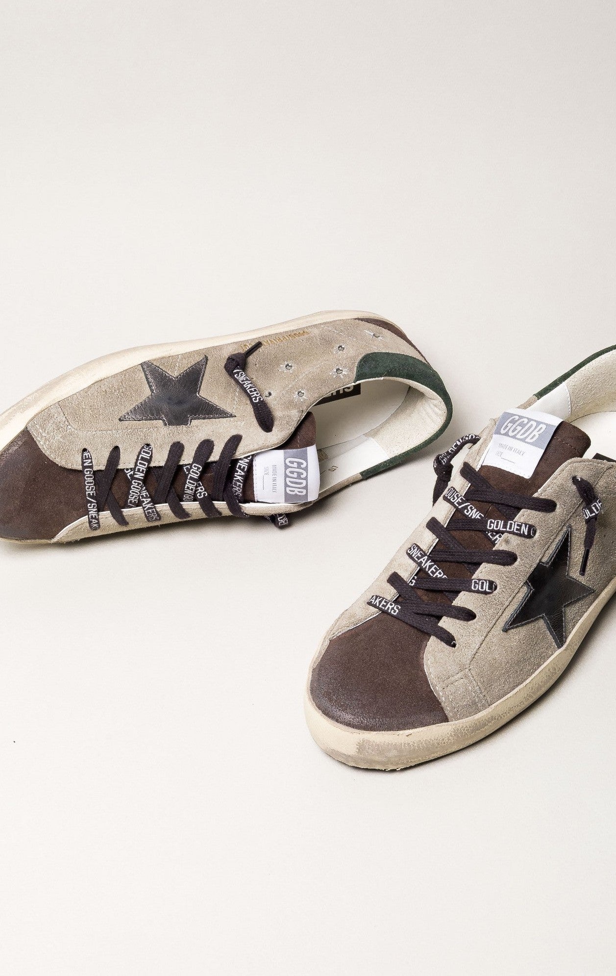 Tenis Golden Goose Super Star Suede Embroidery Laminated Star Hombre GOLDEN GOOSE TENIS Malva CO