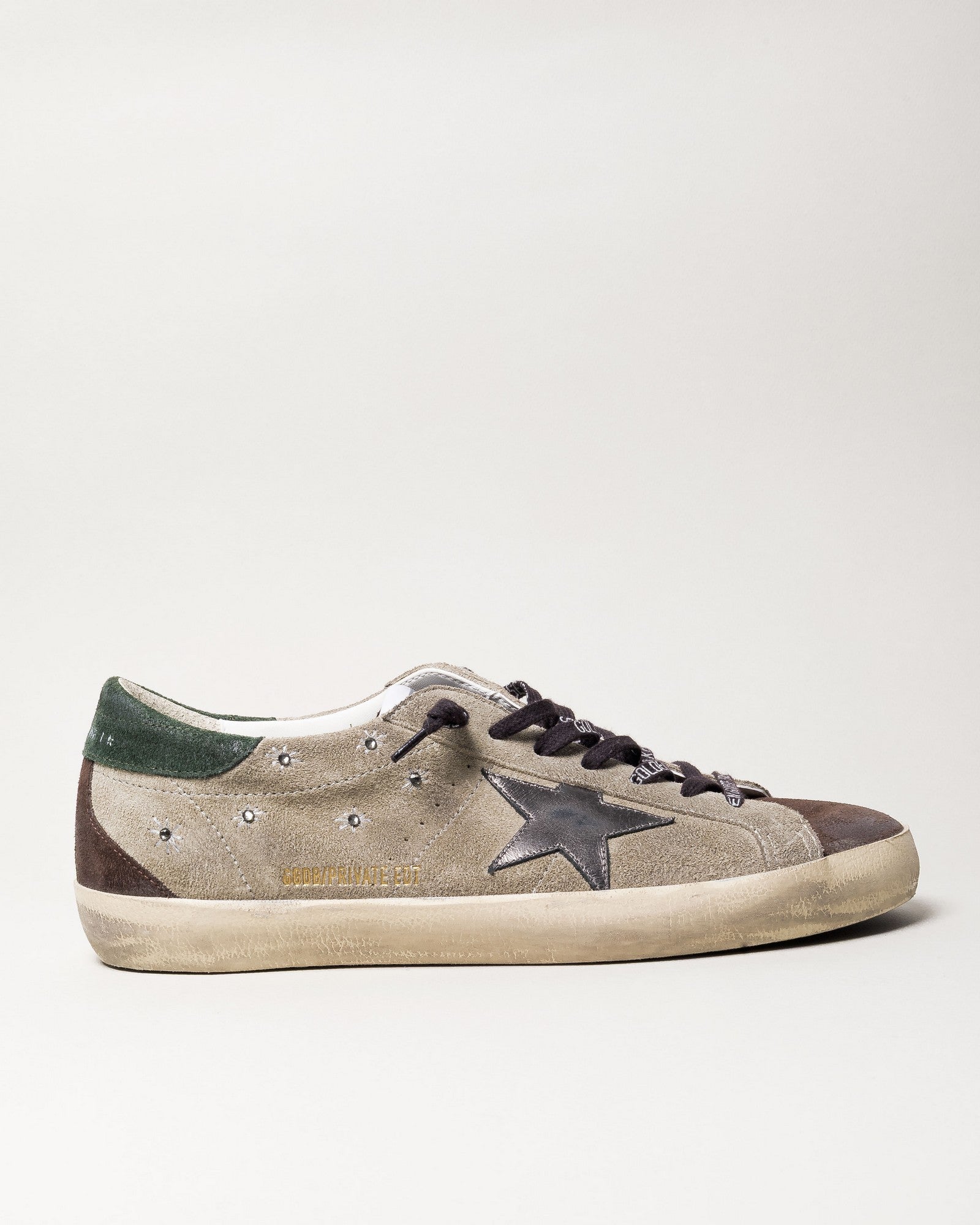Tenis Golden Goose Super Star Suede Embroidery Laminated Star Hombre