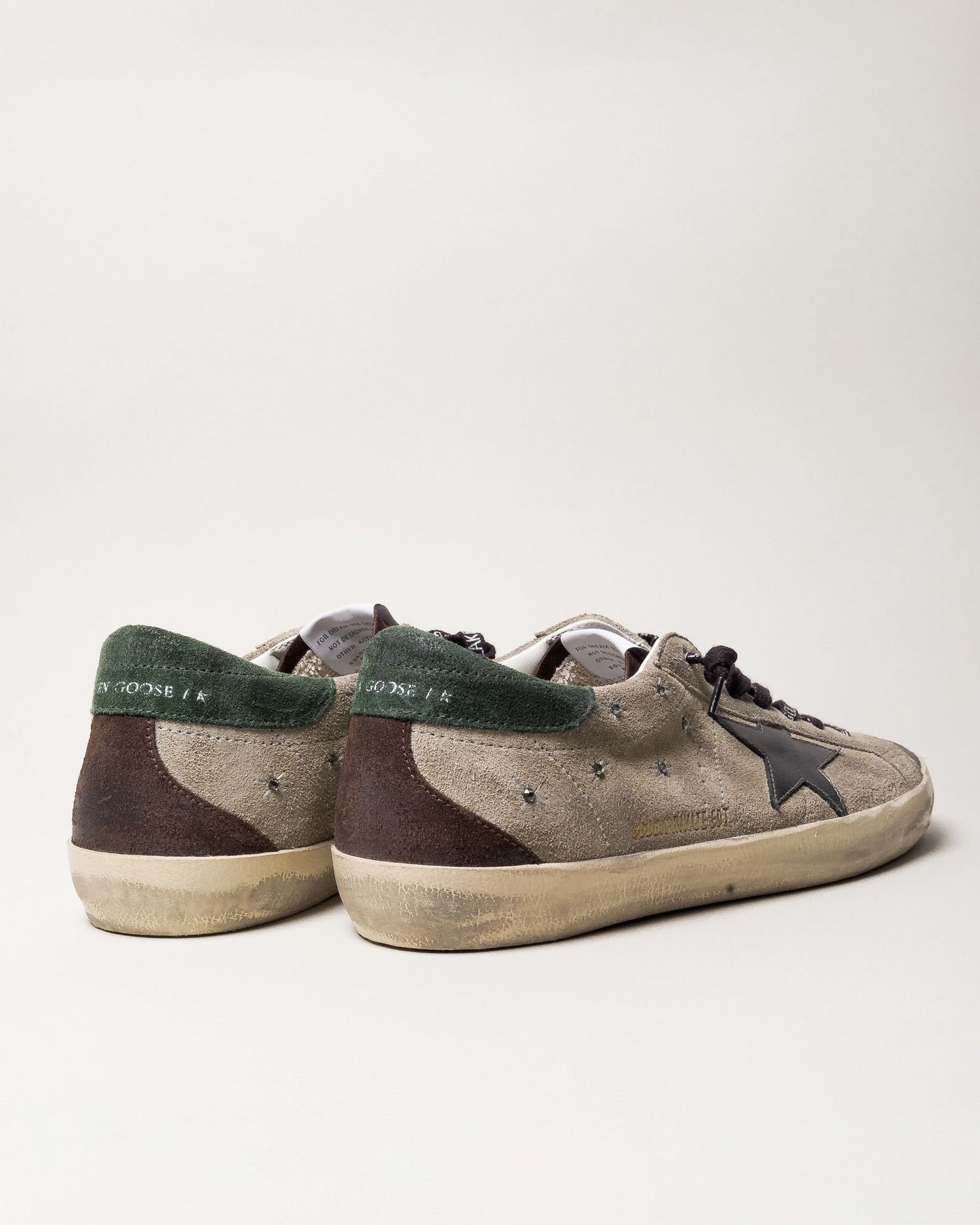 Tenis Golden Goose Super Star Suede Embroidery Laminated Star Hombre