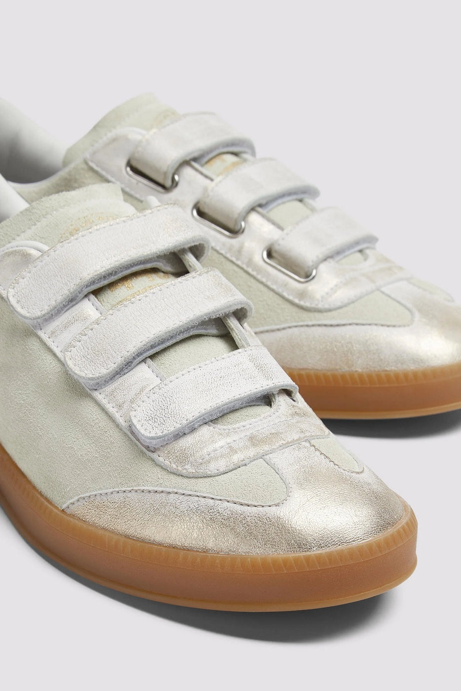 Tenis Monza Velcro Creamthaiti Mujer P448 TENIS Malva CO