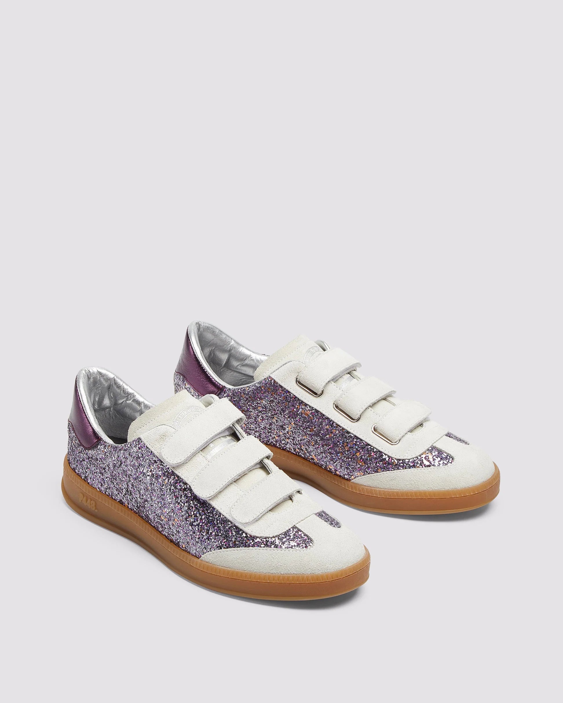 Tenis P448 Capri Glitter Mujer
