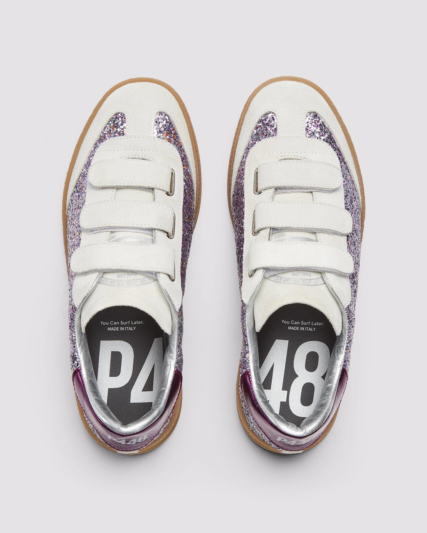 Tenis P448 Capri Glitter Mujer