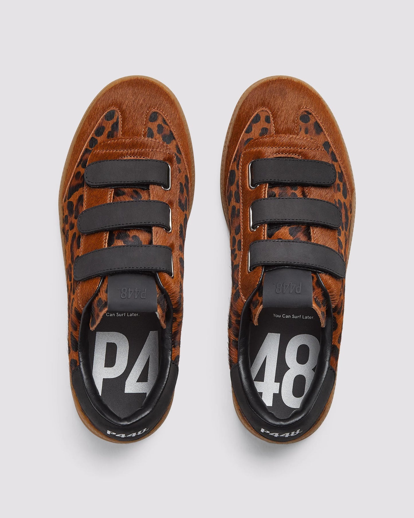 Tenis P448 Capri Leopardo Mujer