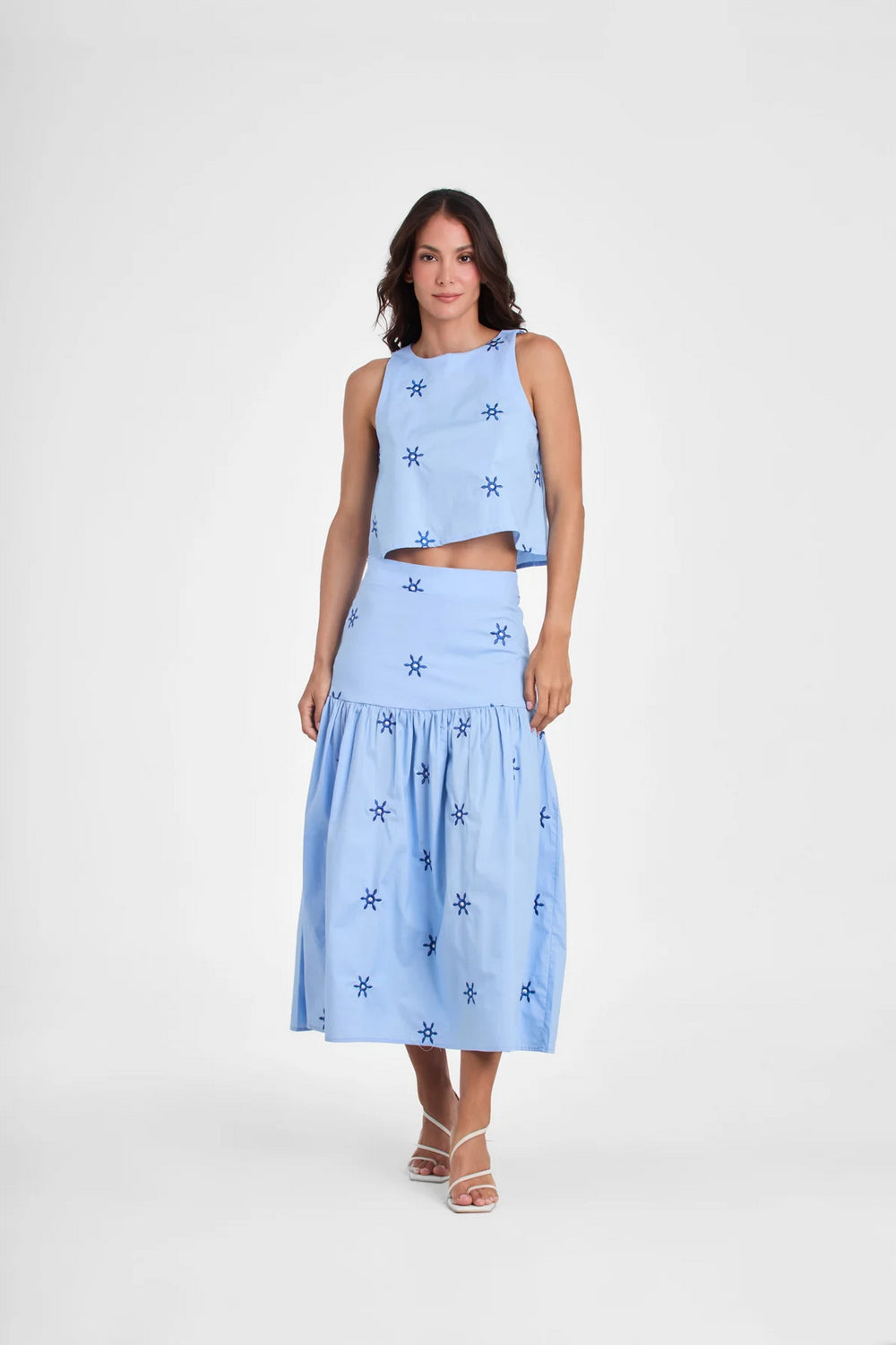 Midi Falda Zoe 2 LA VI BY MAJO MIDI FALDAS Malva CO