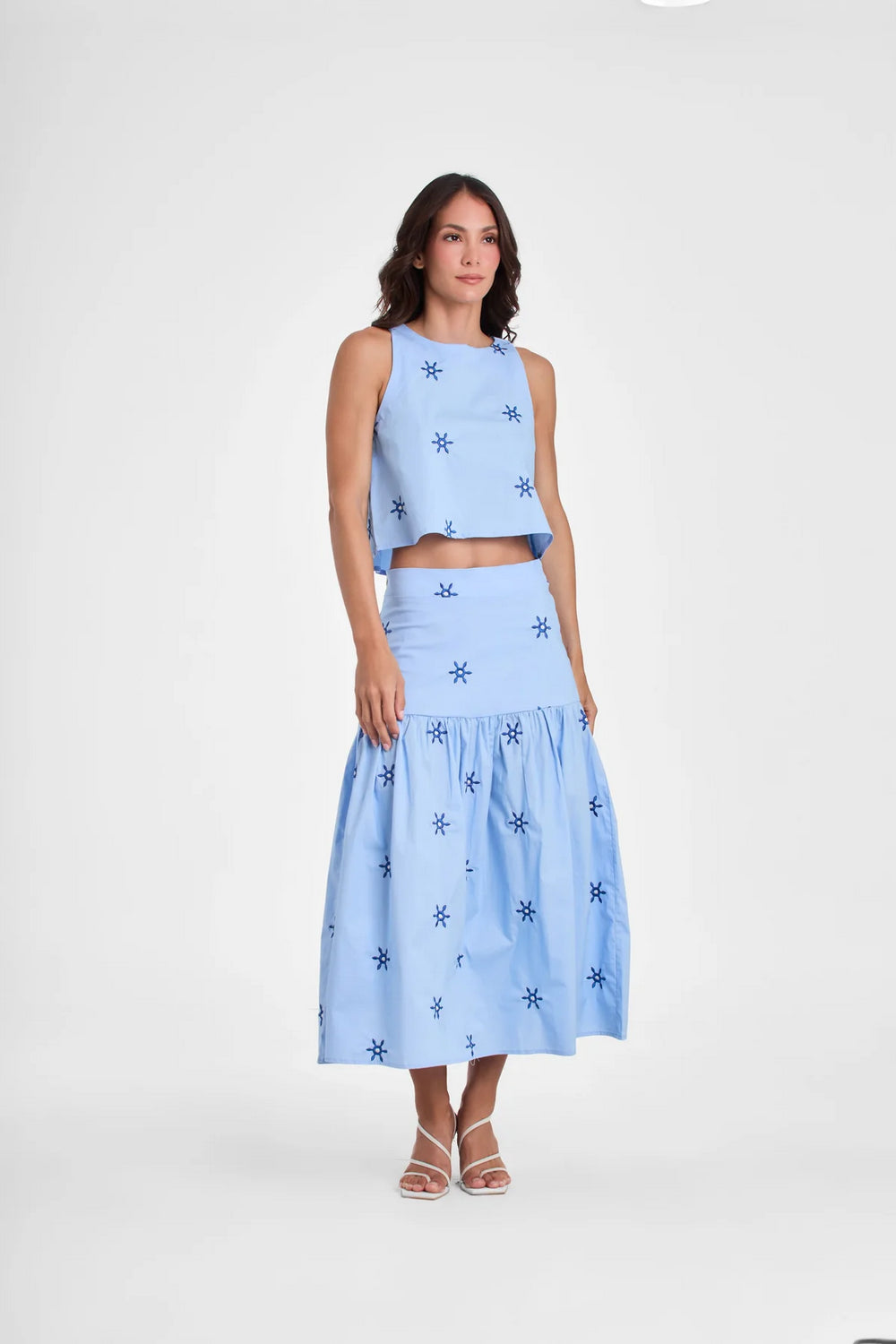 Midi Falda Zoe 2 LA VI BY MAJO MIDI FALDAS Malva CO