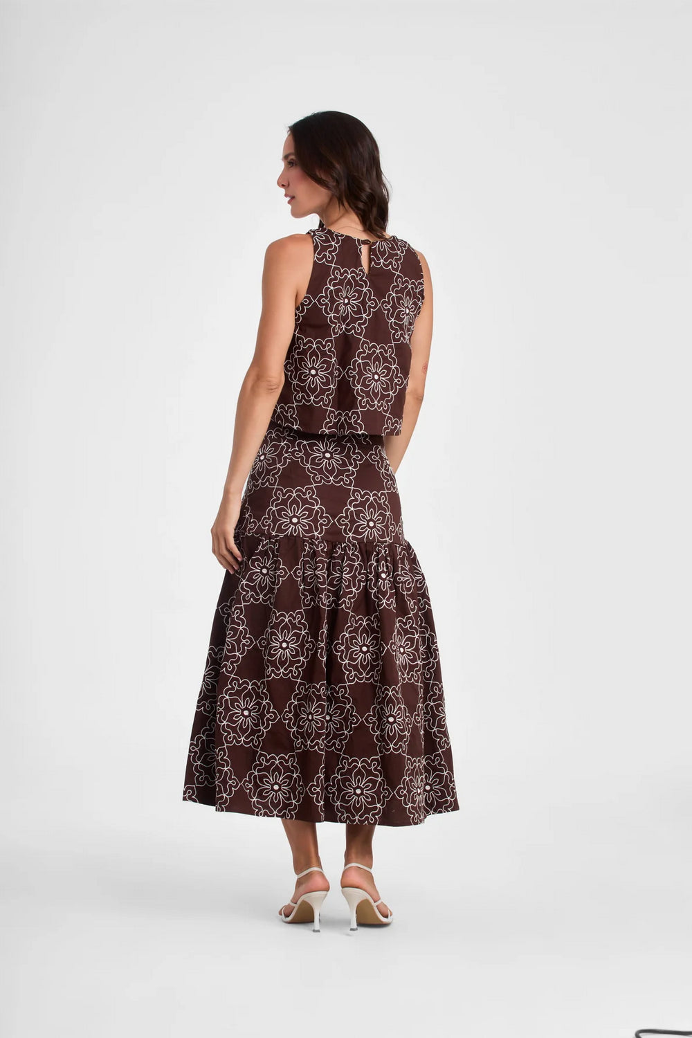 Midi Falda Zoe 2 LA VI BY MAJO MIDI FALDAS Malva CO