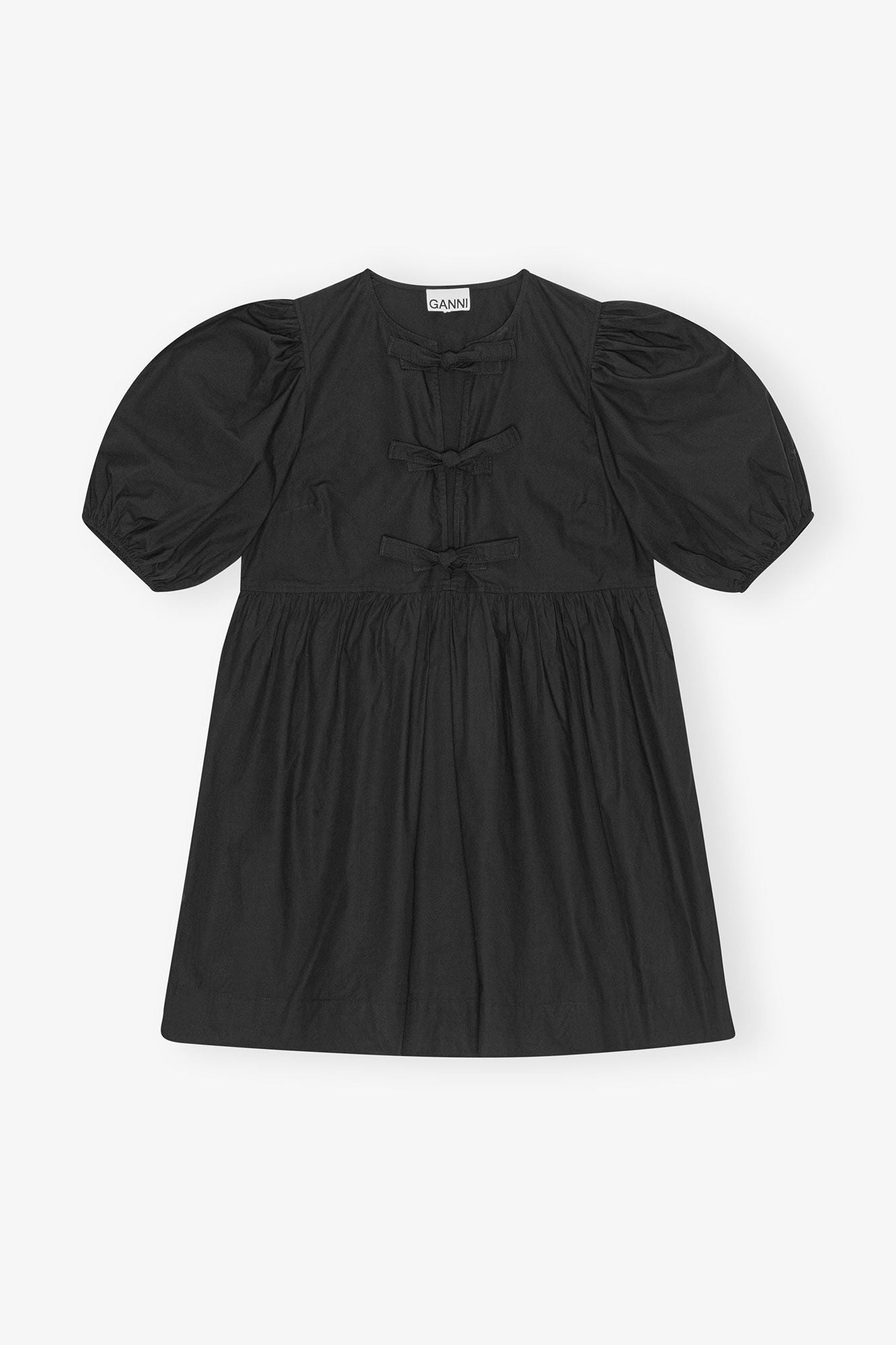 Vestido Cotton Poplin Tie String