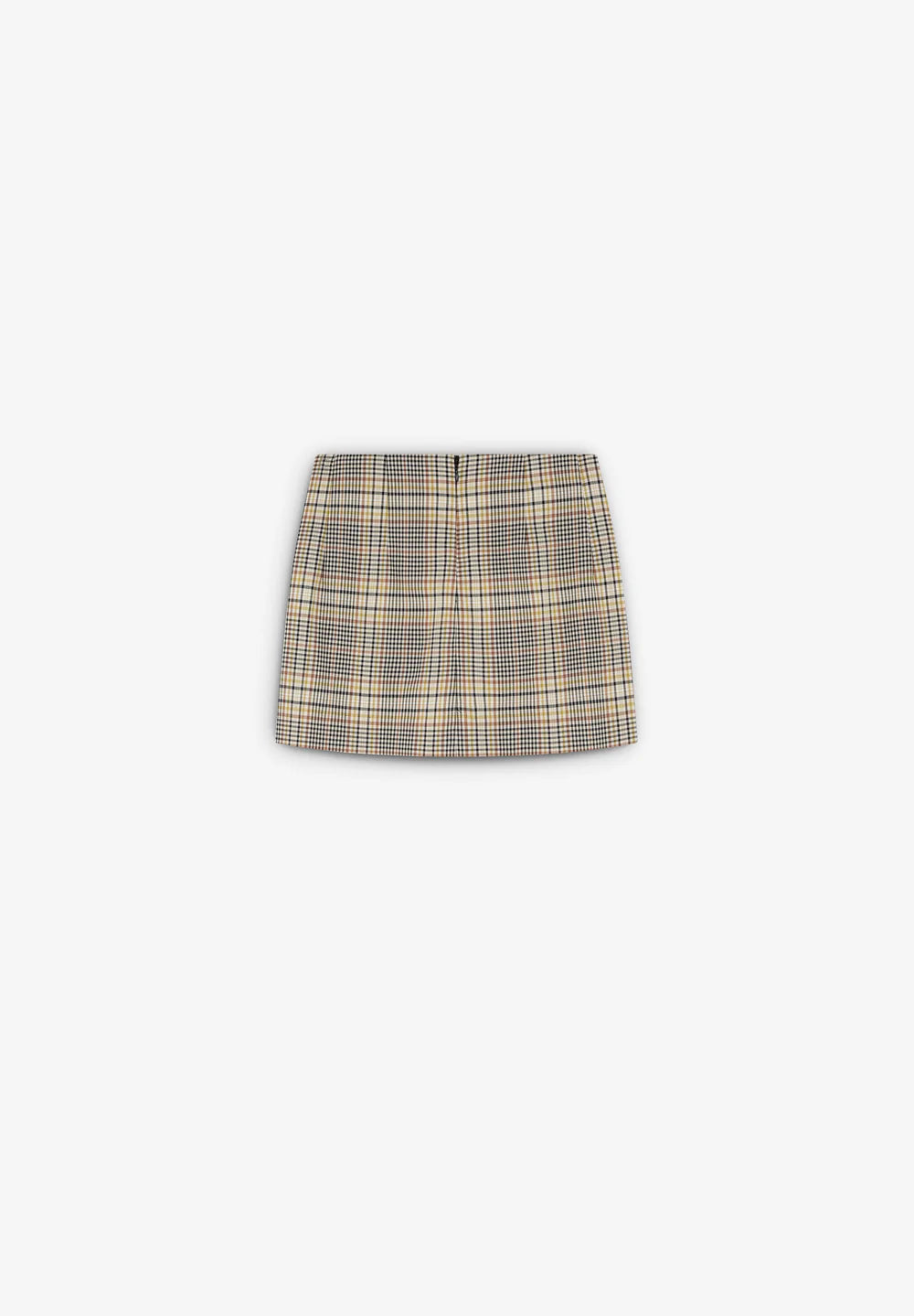 Falda Lime Check