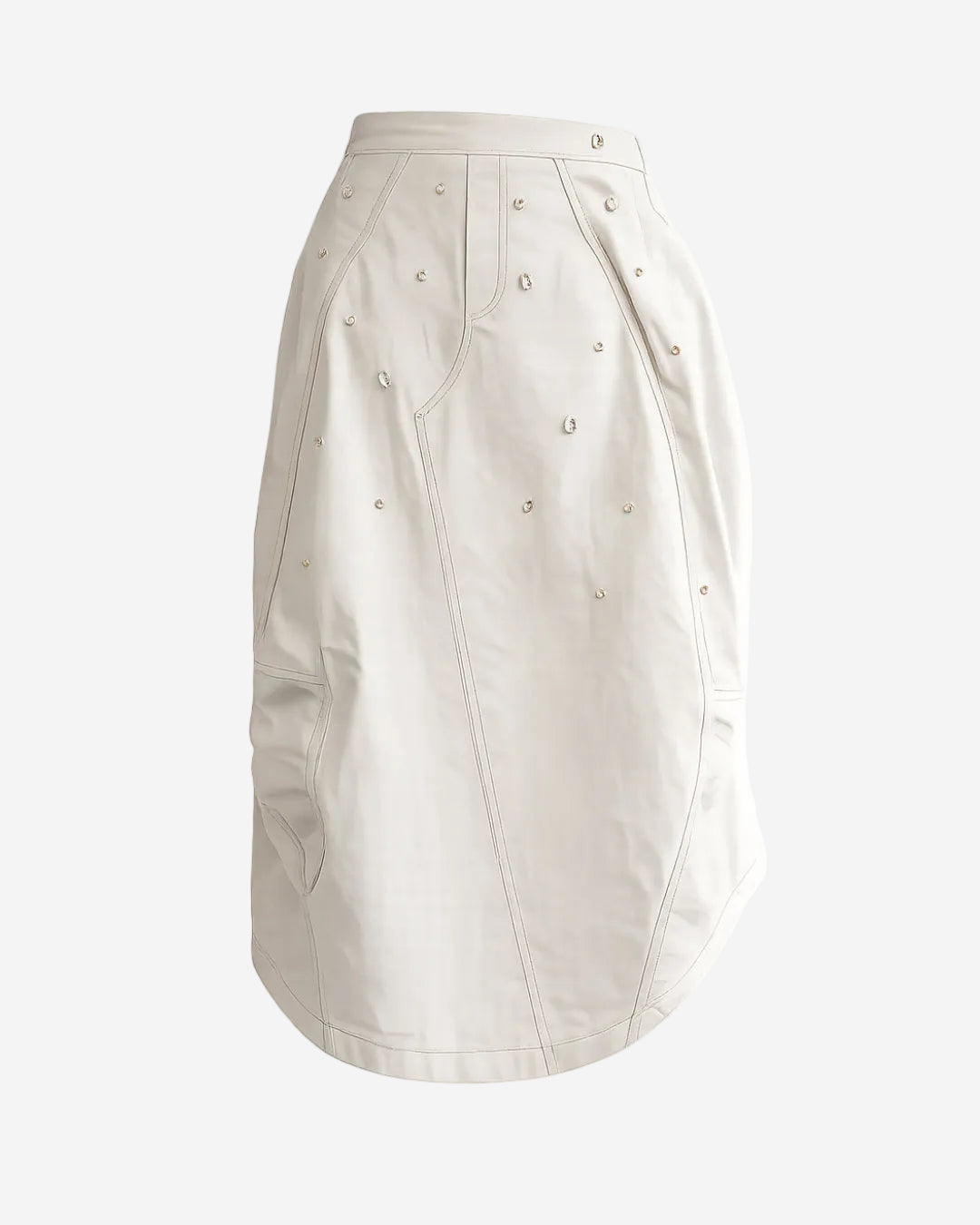 Midi Falda Breze Gems Ivory