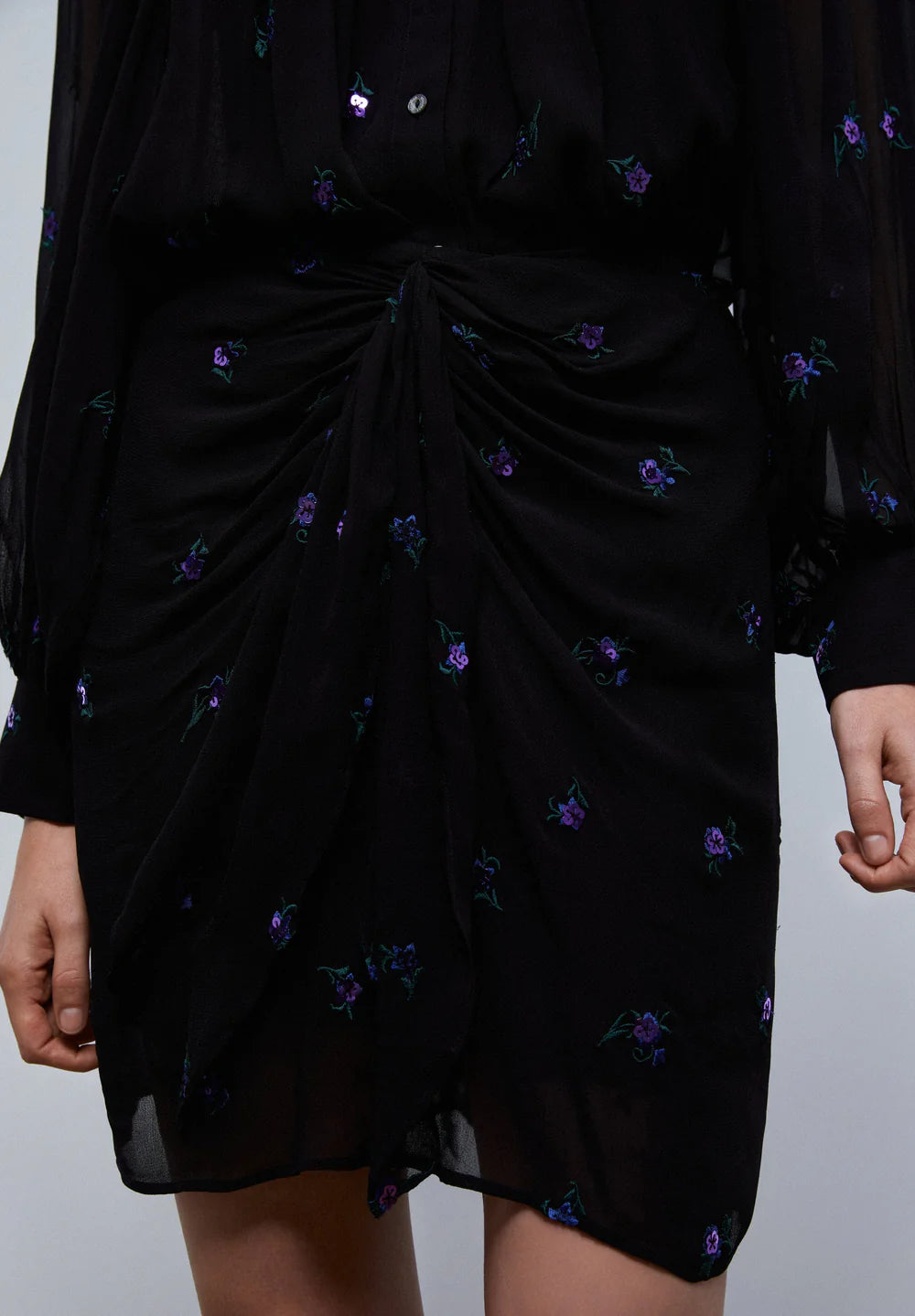 Falda Flowers Seq