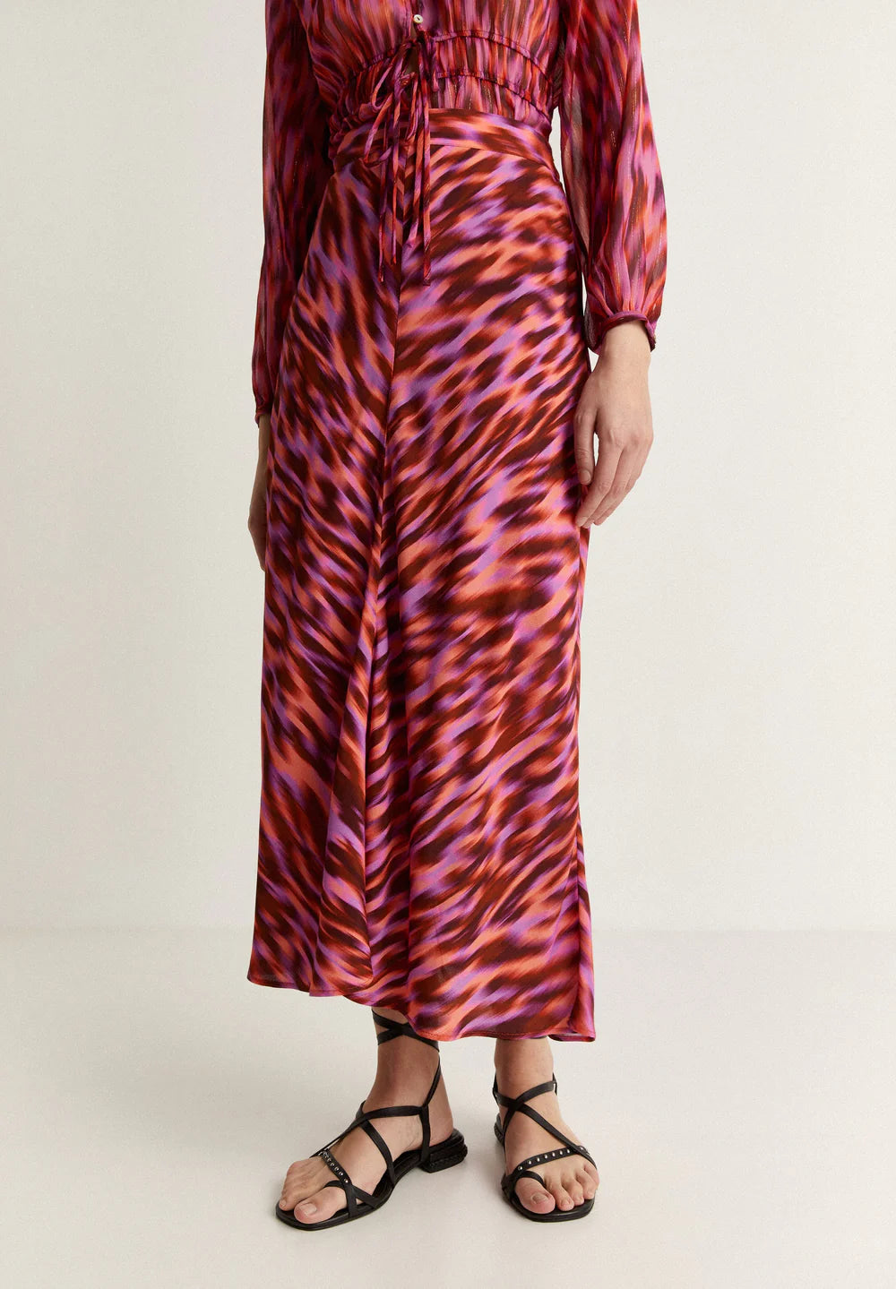 Falda Animal Pink