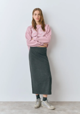 Midi Falda Canale Soft Touch