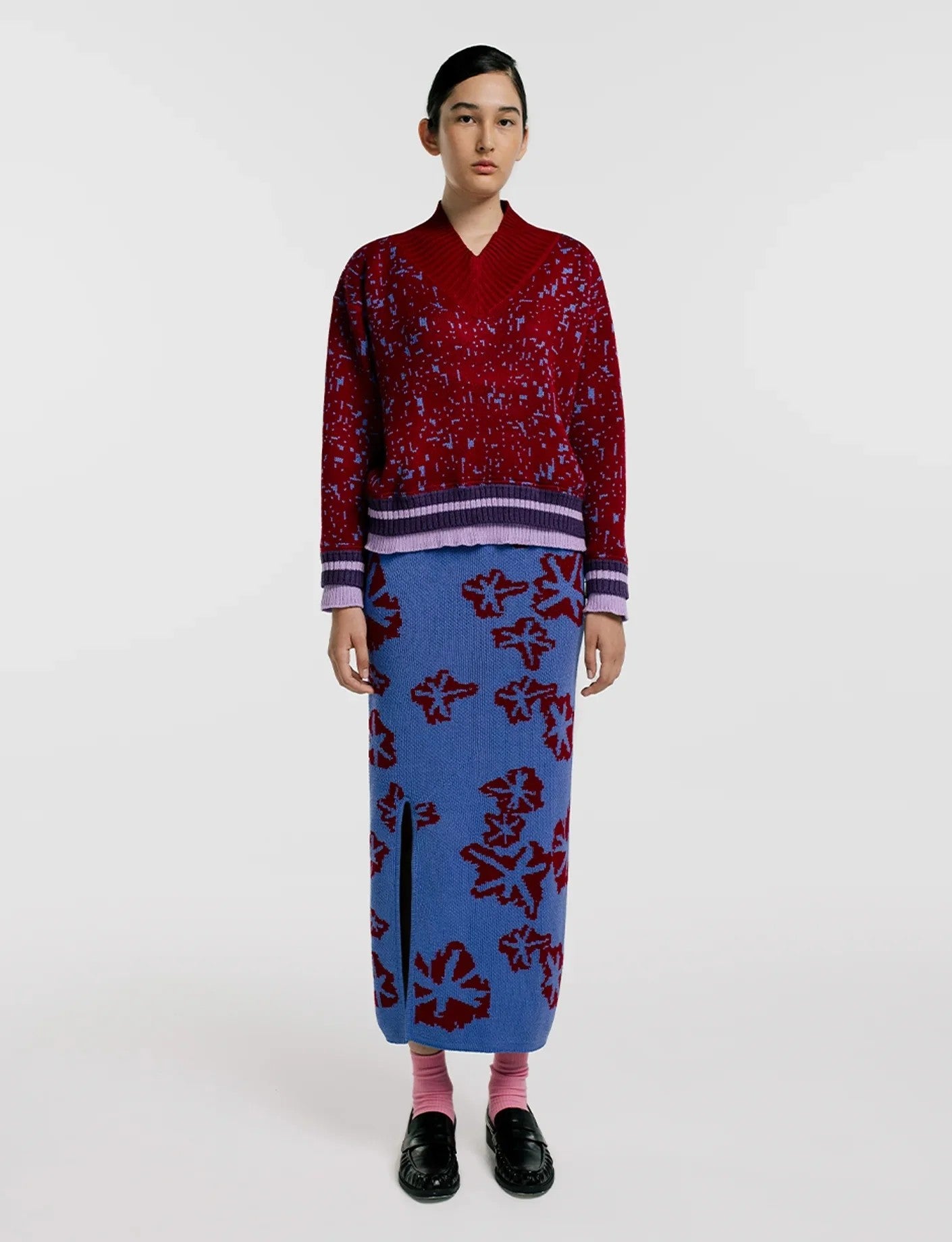Maxi Falda Asteriscos