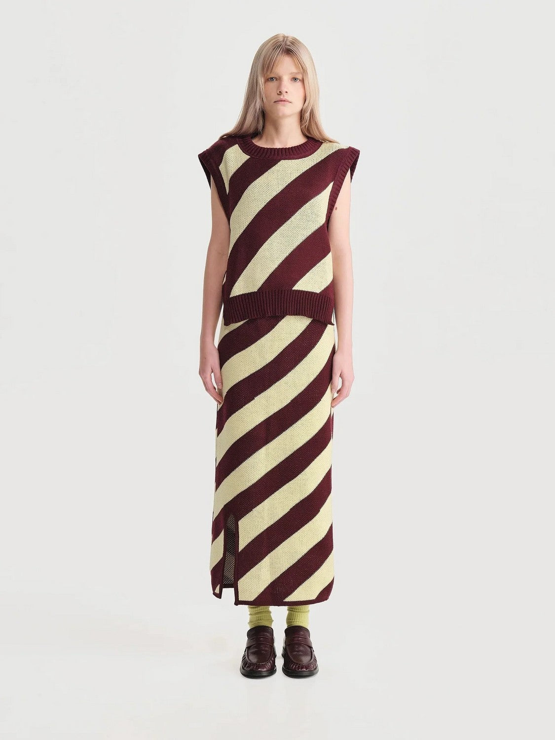 Maxi Falda Diagonales