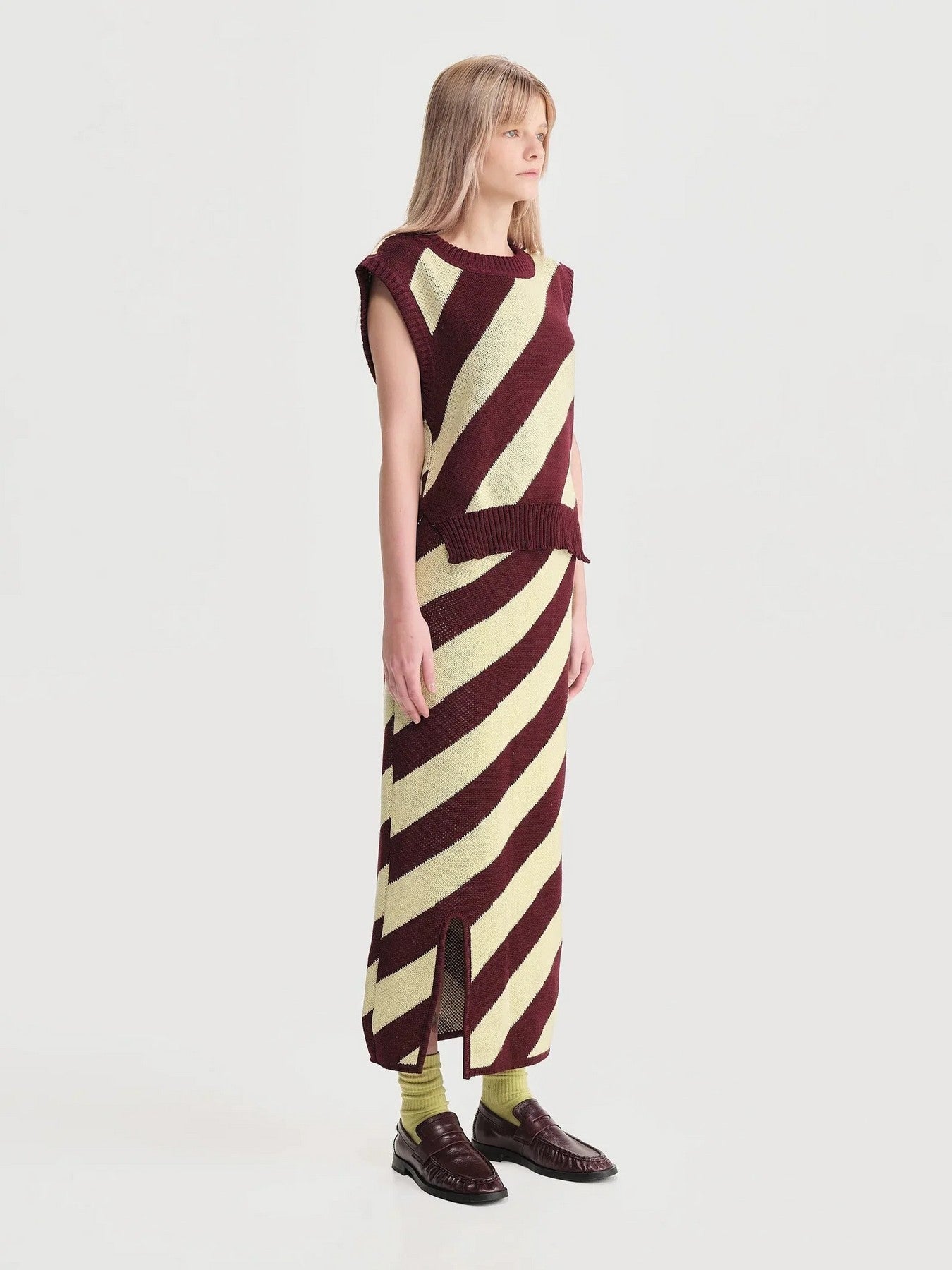 Maxi Falda Diagonales