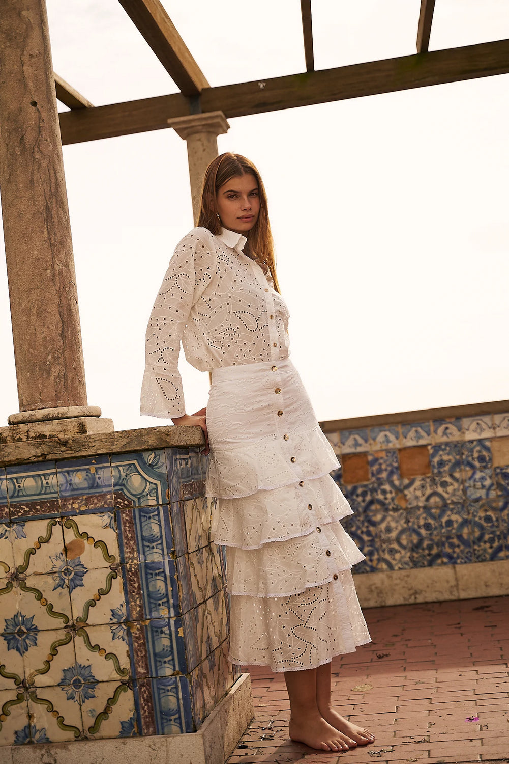 Midi Falda Habana