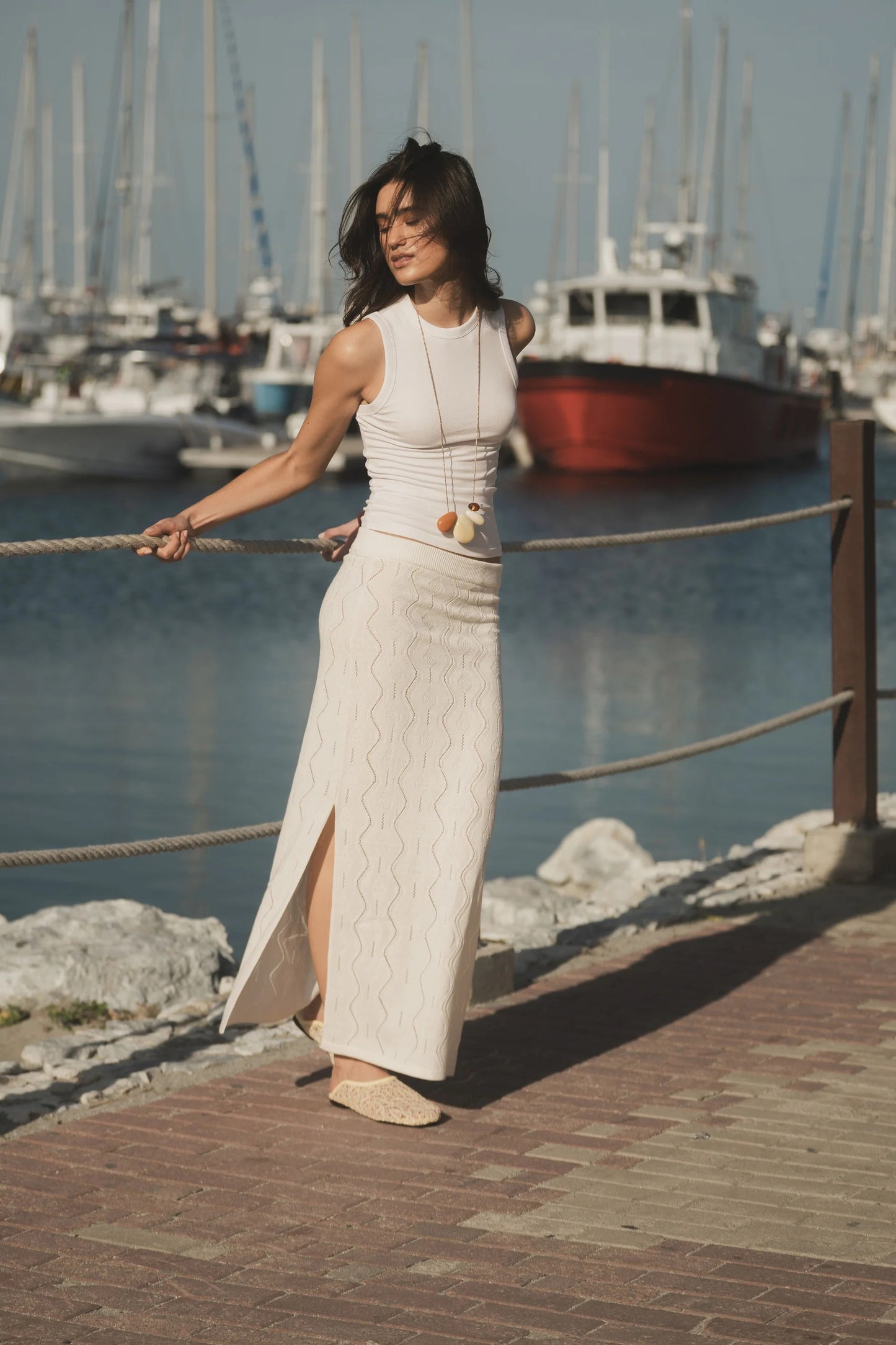 Maxi Falda Niebla