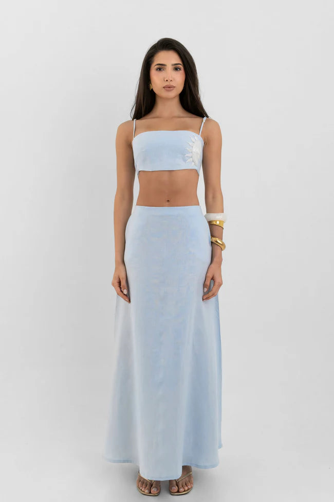 Maxi Falda Saskia MAXI FALDAS Malva CO