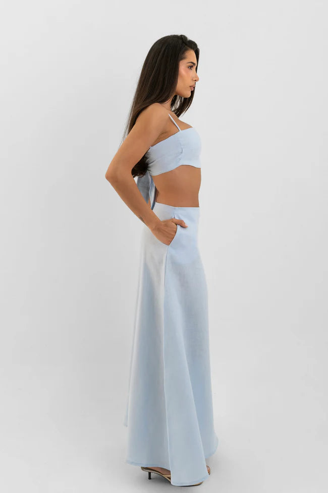 Maxi Falda Saskia MAXI FALDAS Malva CO