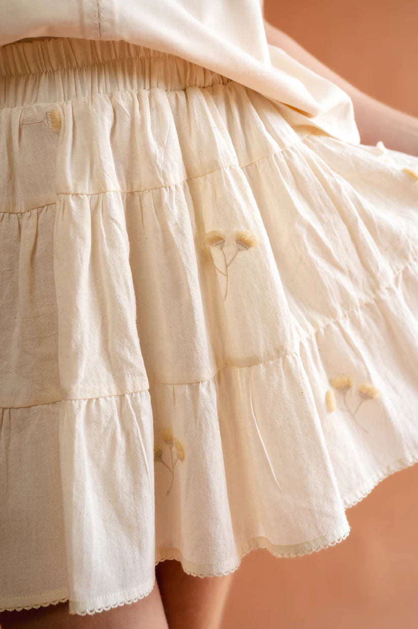 Mini Falda Trigo