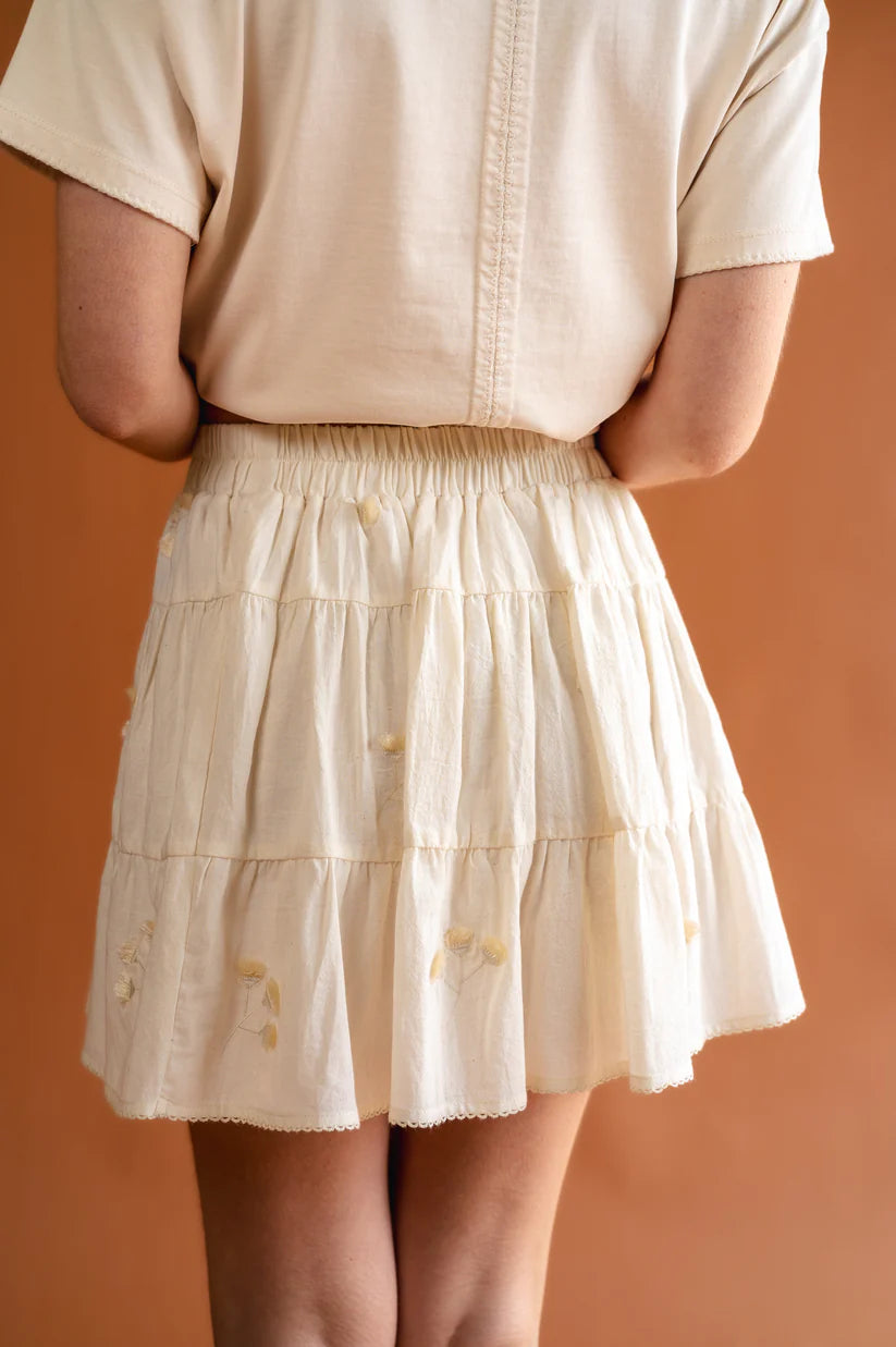 Mini Falda Trigo