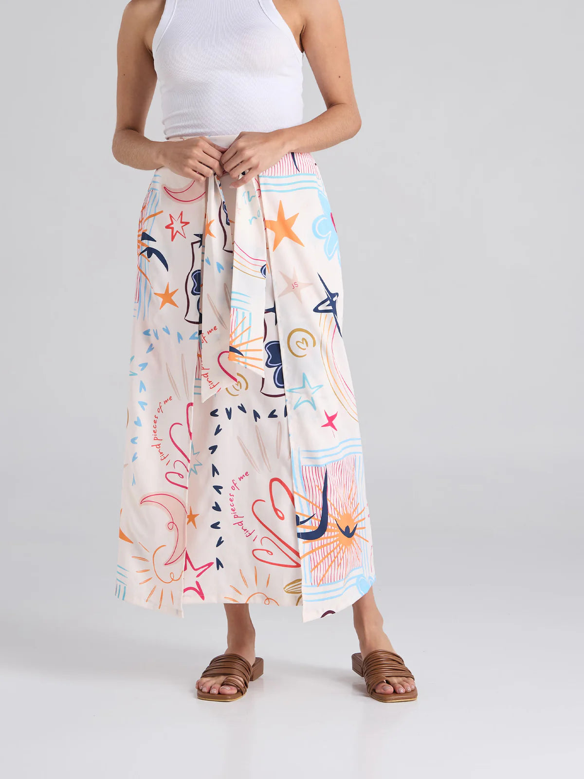 Maxi Falda Happy Life