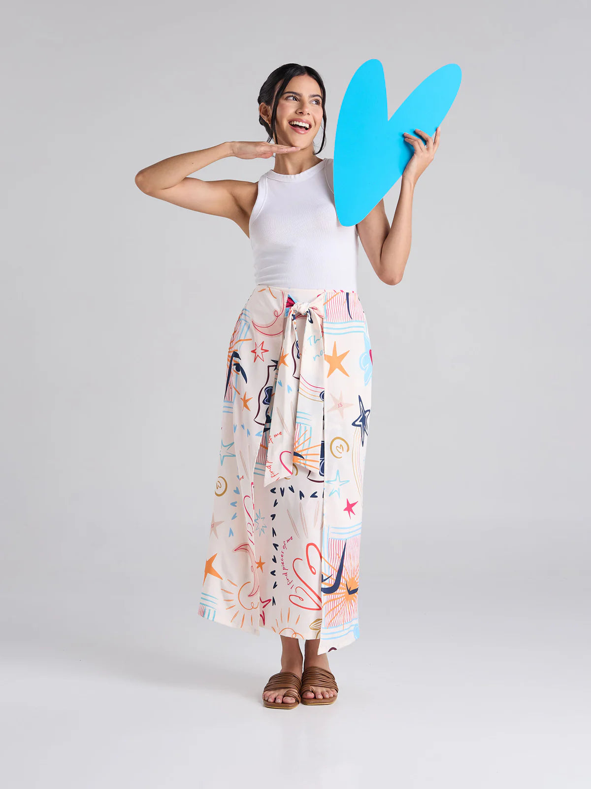 Maxi Falda Happy Life