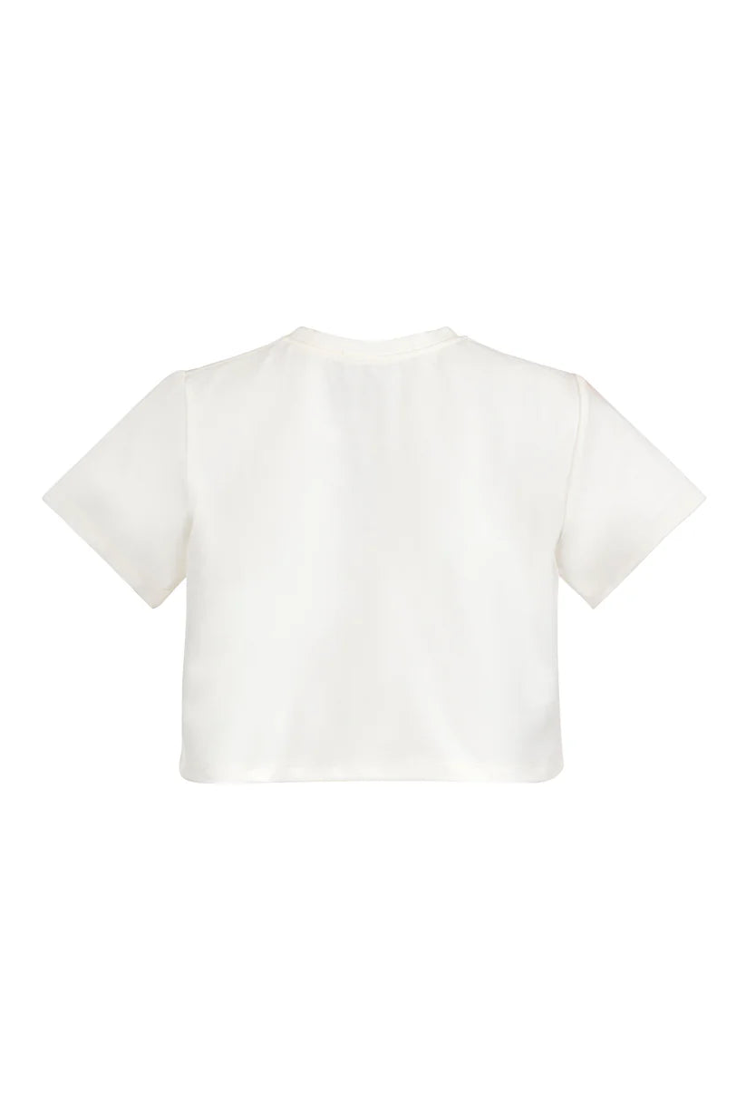 T-Shirt Floral Cropped