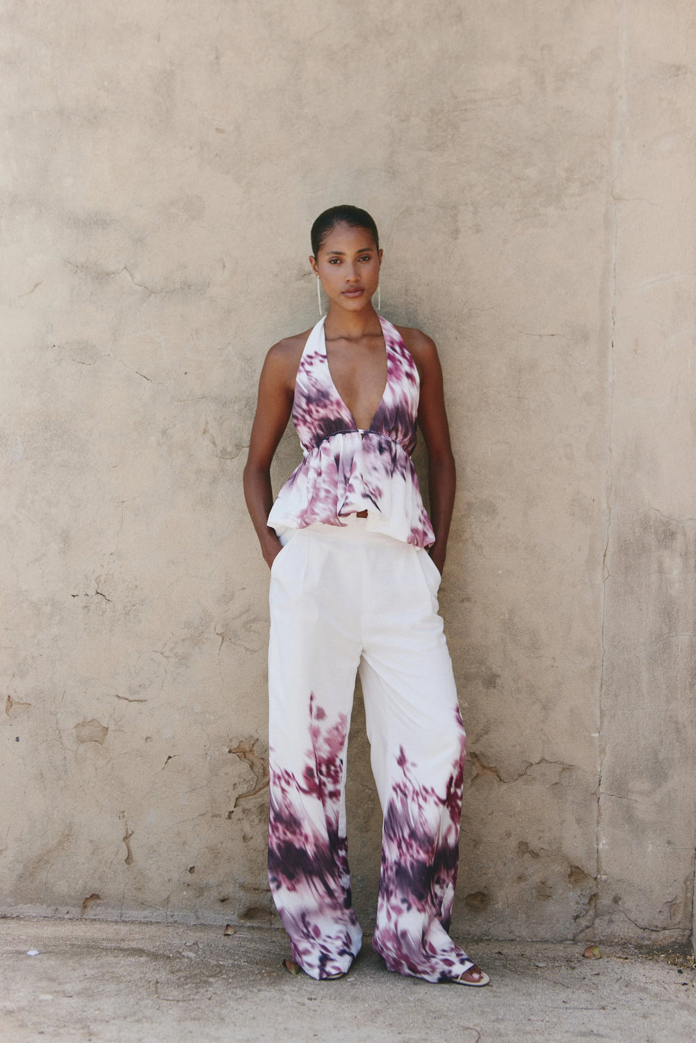Pantalón Flora Print