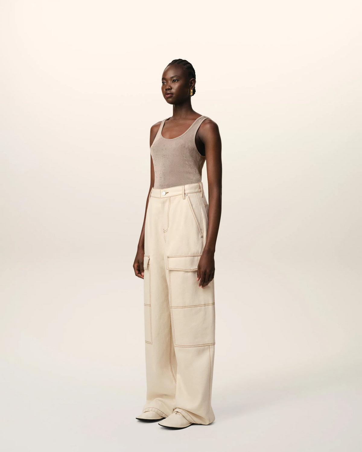 Pantalón Cargo Wide Fit