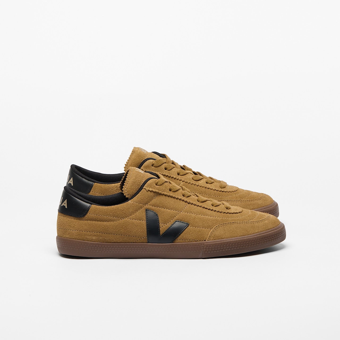 Tenis Veja De Hombre Panenka Suede Tent Black Bark